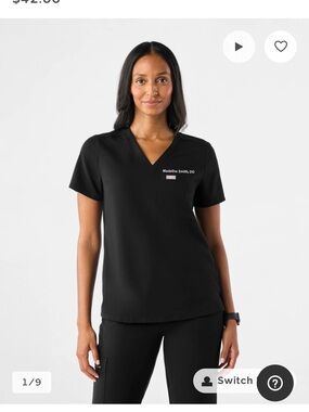 Catarina Scrub Top
